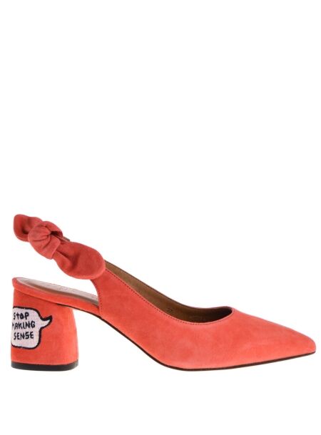 Svnty Dames sandalen op hak oranje