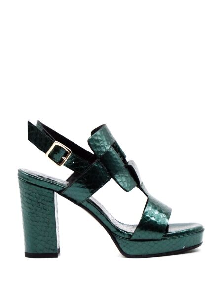 Rossano bisconti Dames sandalen op hak groen