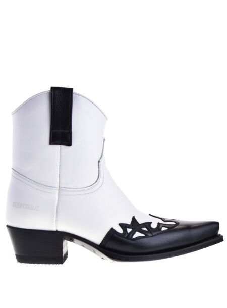 Sendra boots Dames western boots wit zwart