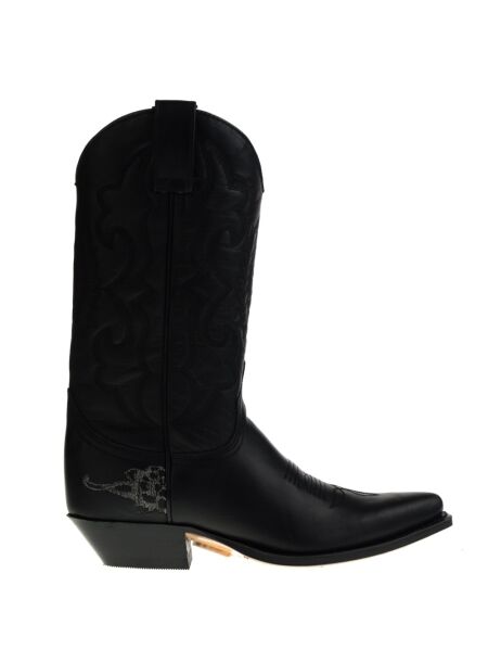 Sendra boots Dames cowboylaarzen zwart