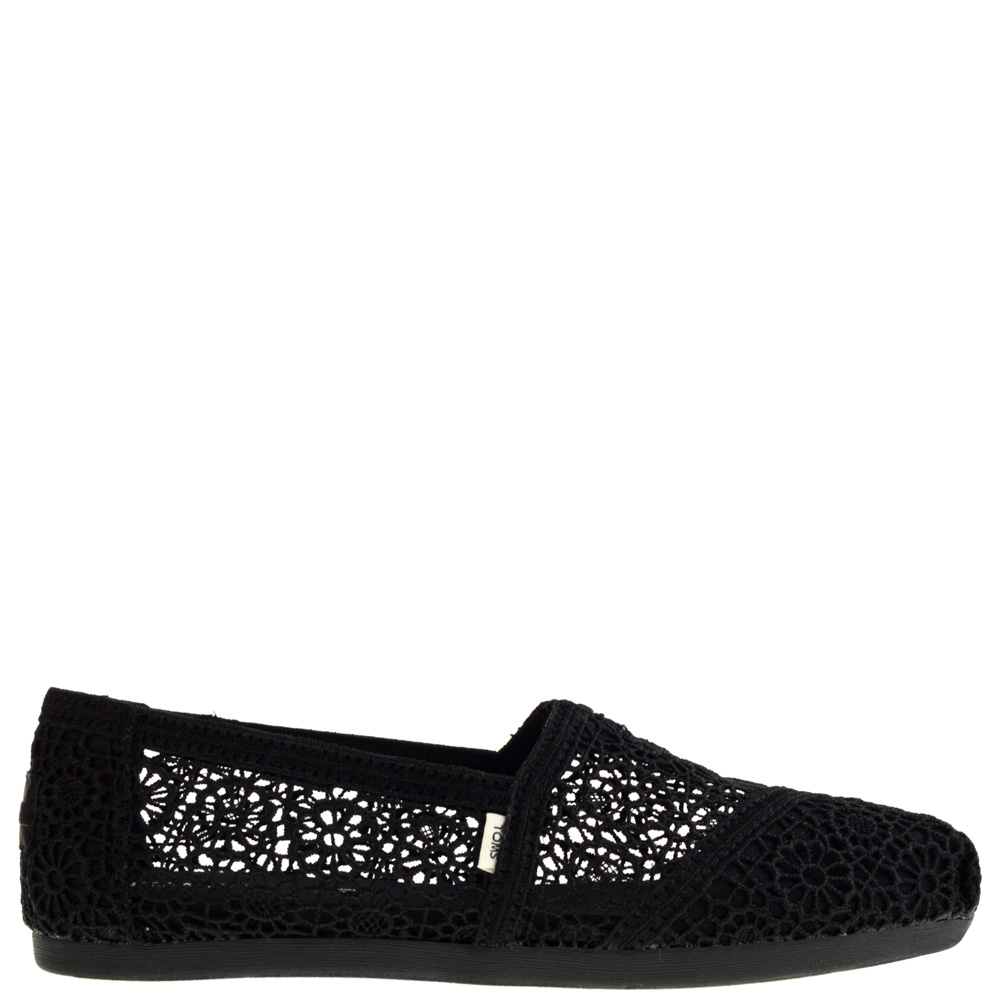 Toms Dames Slip Ons in Zwart online kopen
