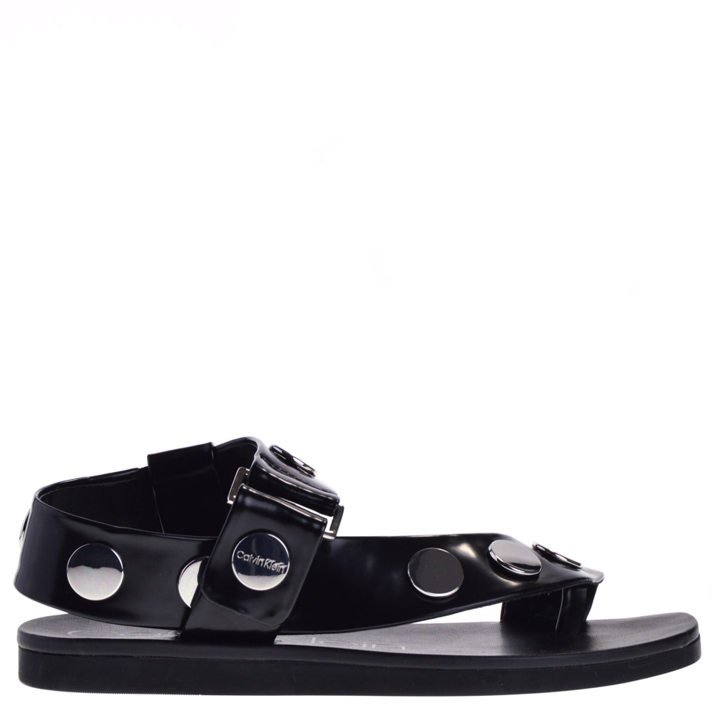 calvin klein black sandals