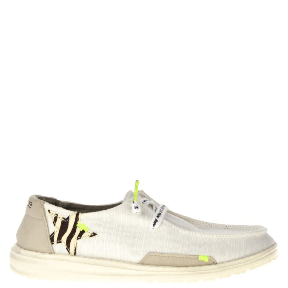 Hey Dude Shoe Laces White for Woman