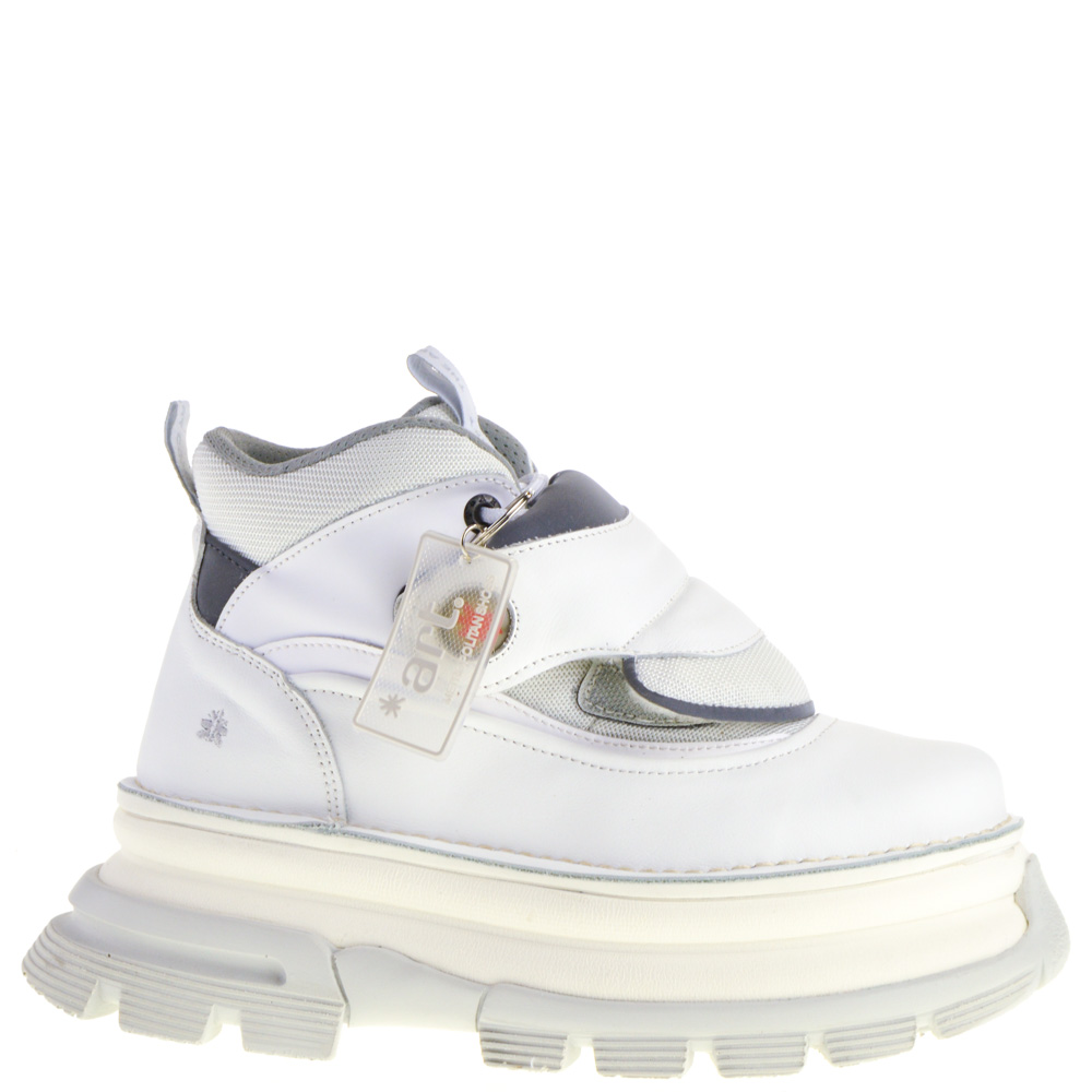 white high platform sneakers