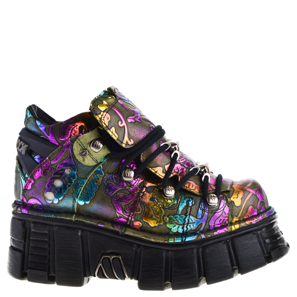 New Rock Platform Sneakers Brown for Women