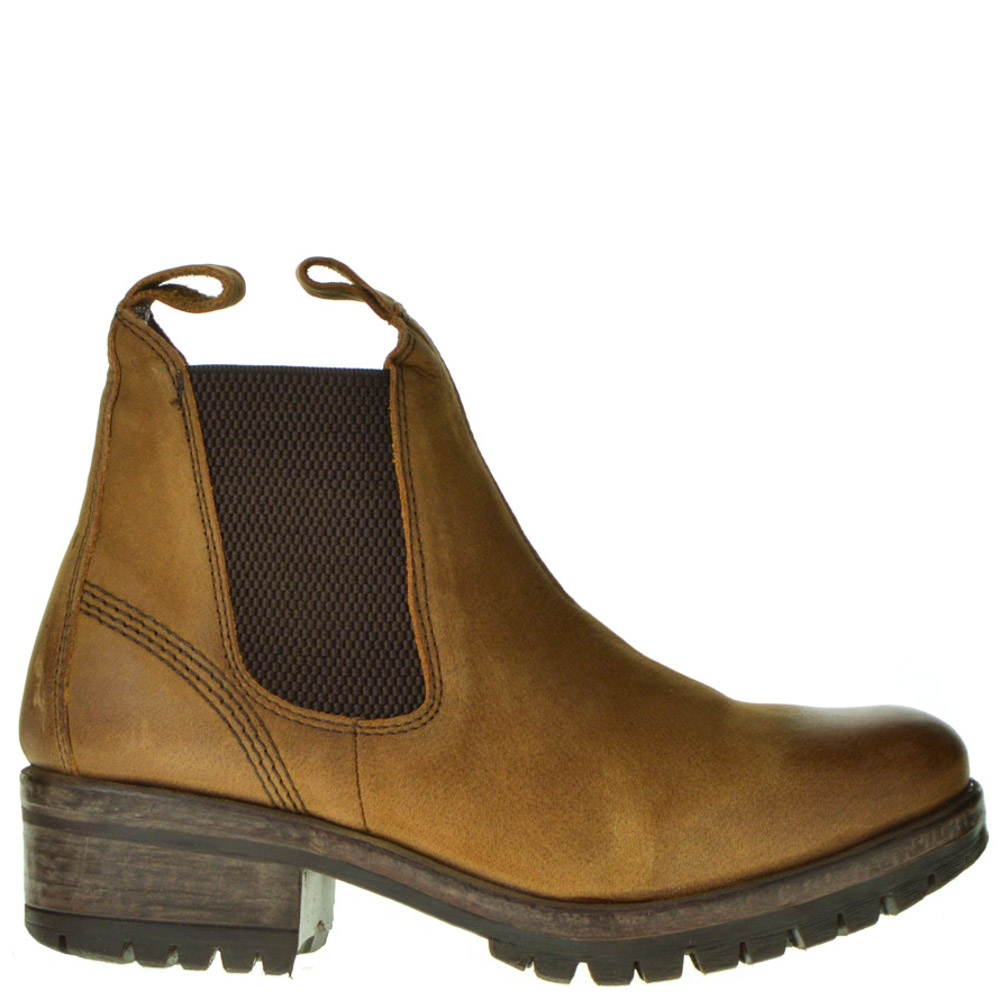 womens cognac chelsea boots