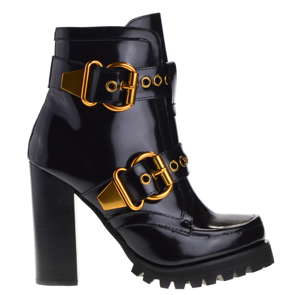 jeffrey campbell dames hoge veterboots zwart 10 zwart lak jeffrey campbell dames hoge veterboots zwart 10 zwart lak