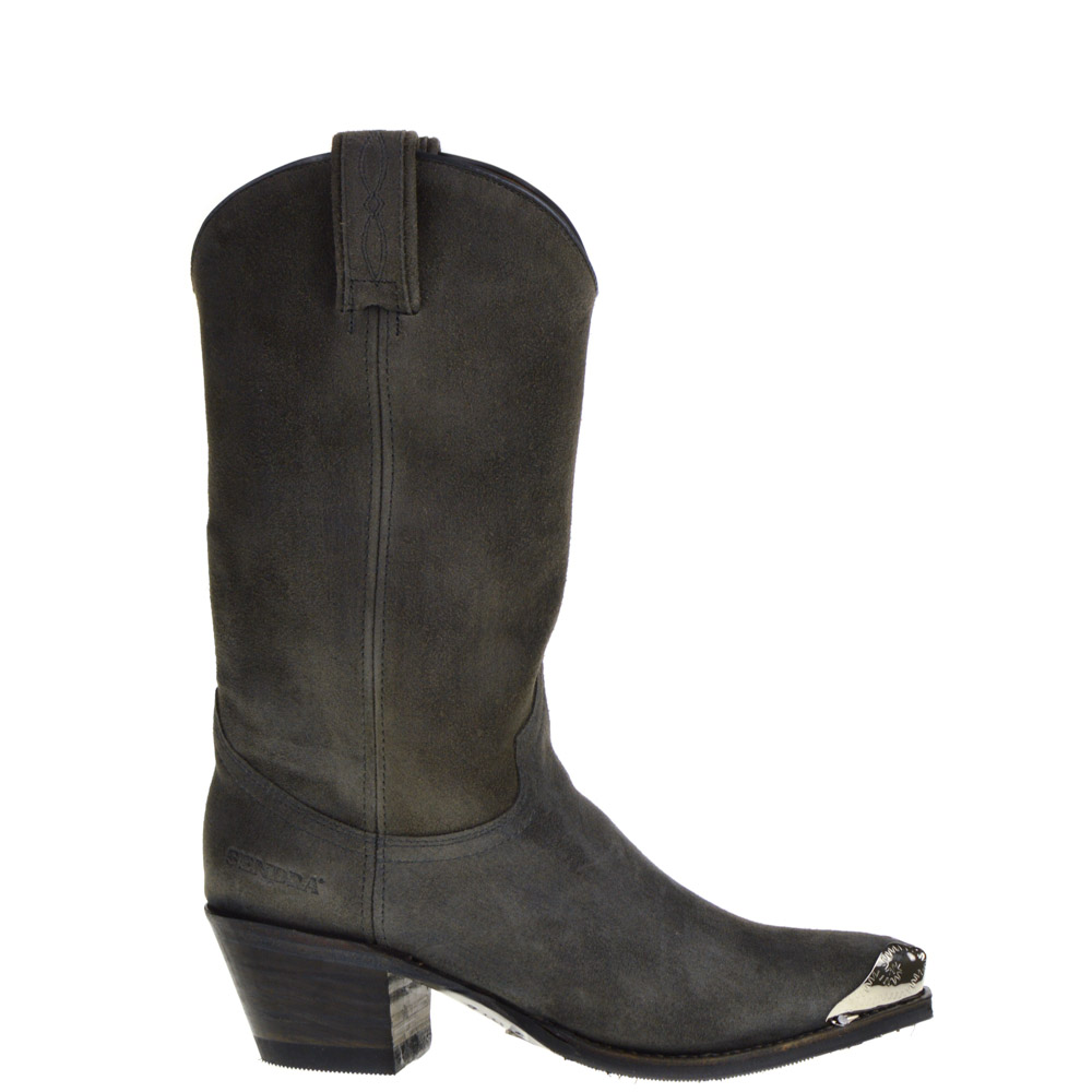 grey cowboy boots