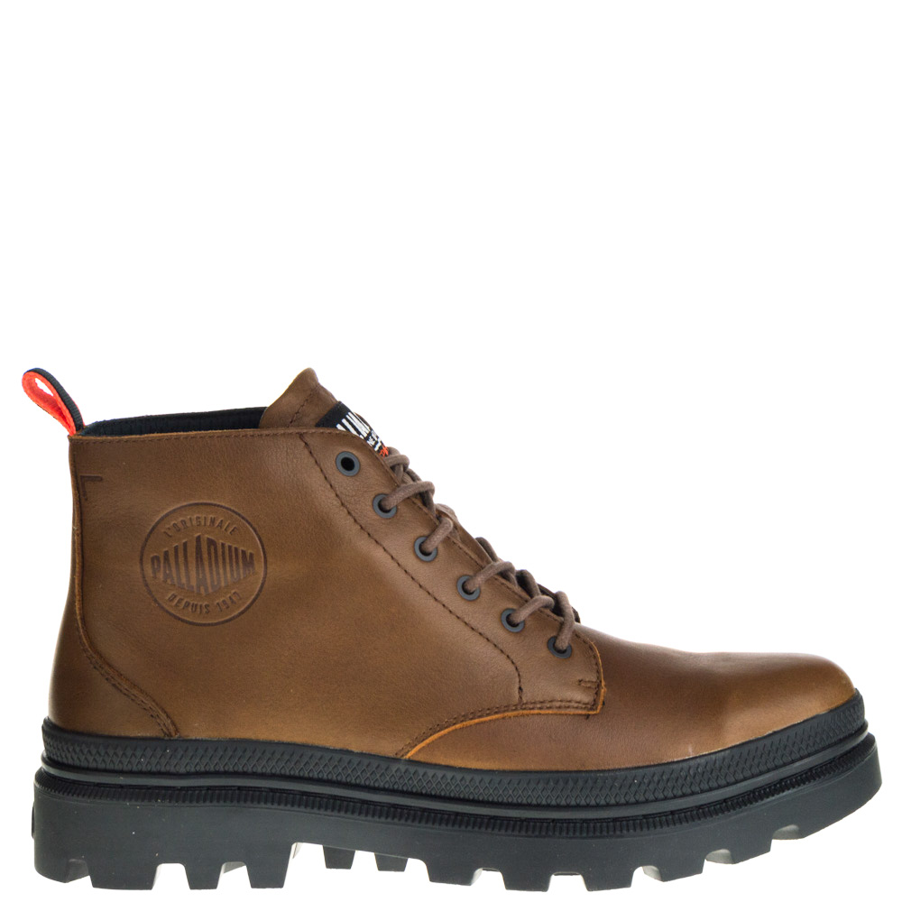 Palladium Heren Hoge Nette Schoenen in Bruin online kopen