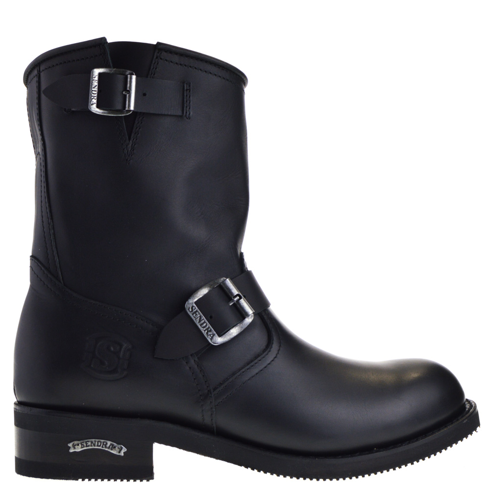 oogsten Bonus Menagerry Sendra 16472 Carol Heren Bikerboots in Zwart online kopen