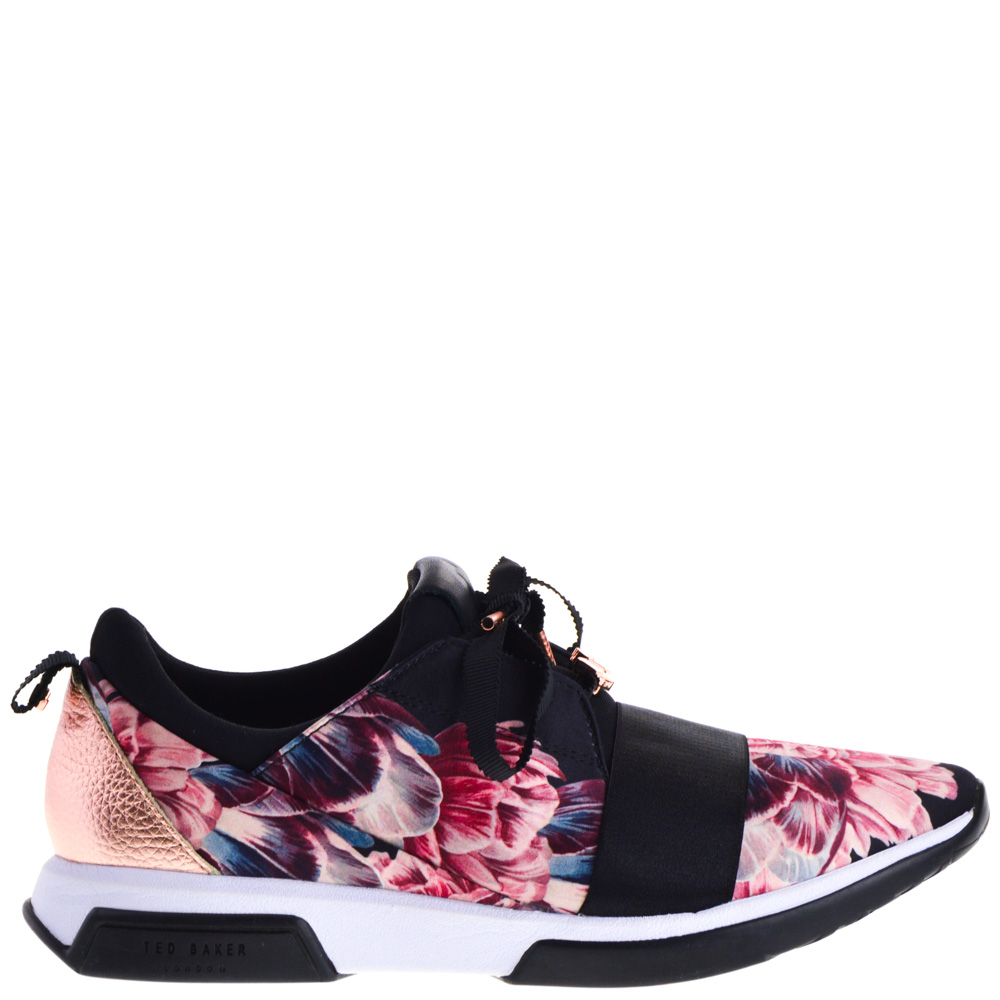 sneakers flowers