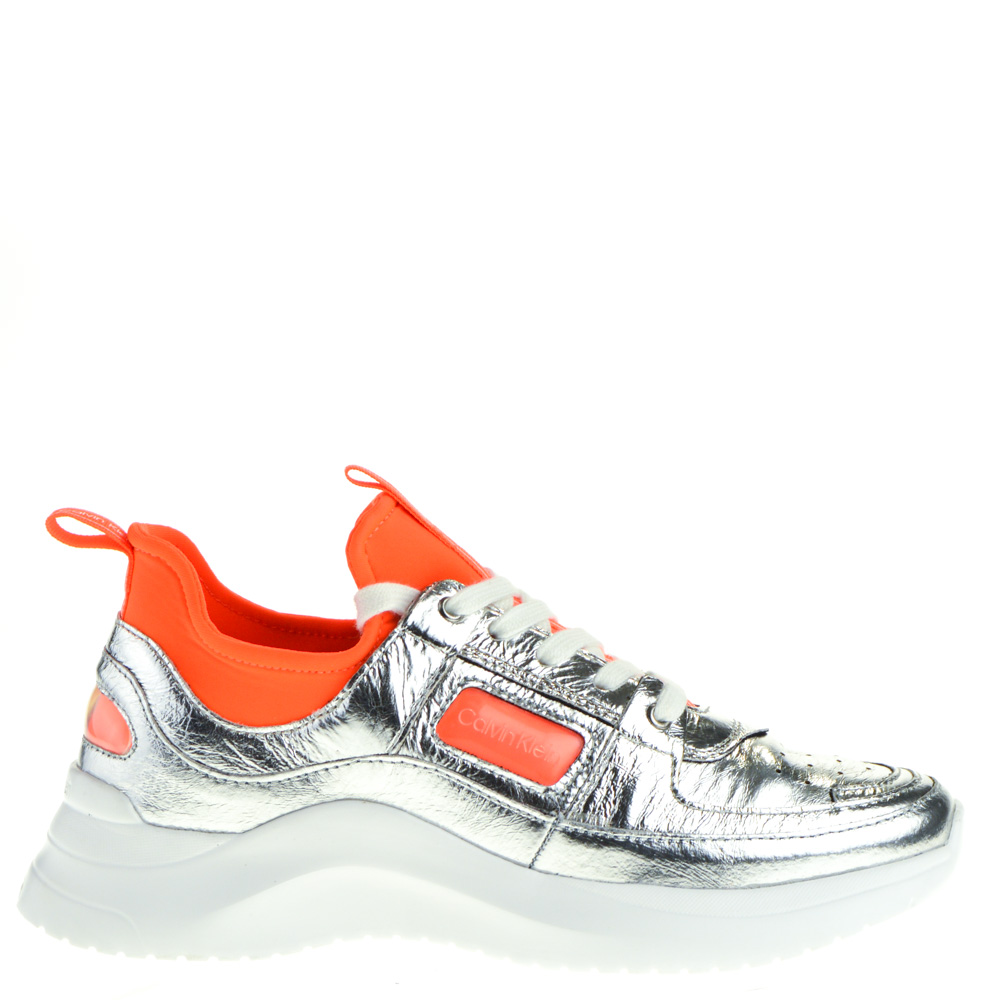 calvin klein sneakers silver