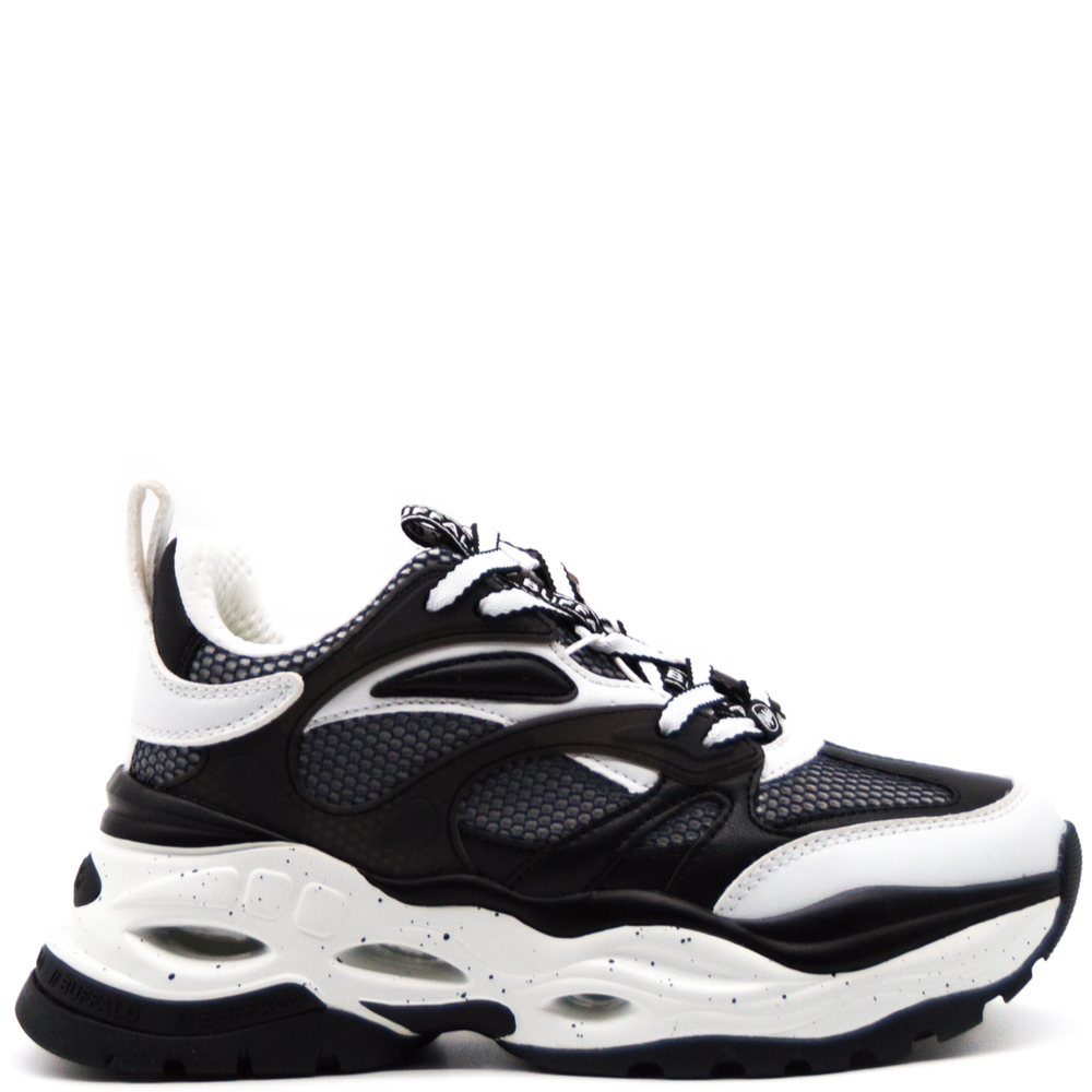 Buffalo Dames Platform Sneakers in Zwart online kopen