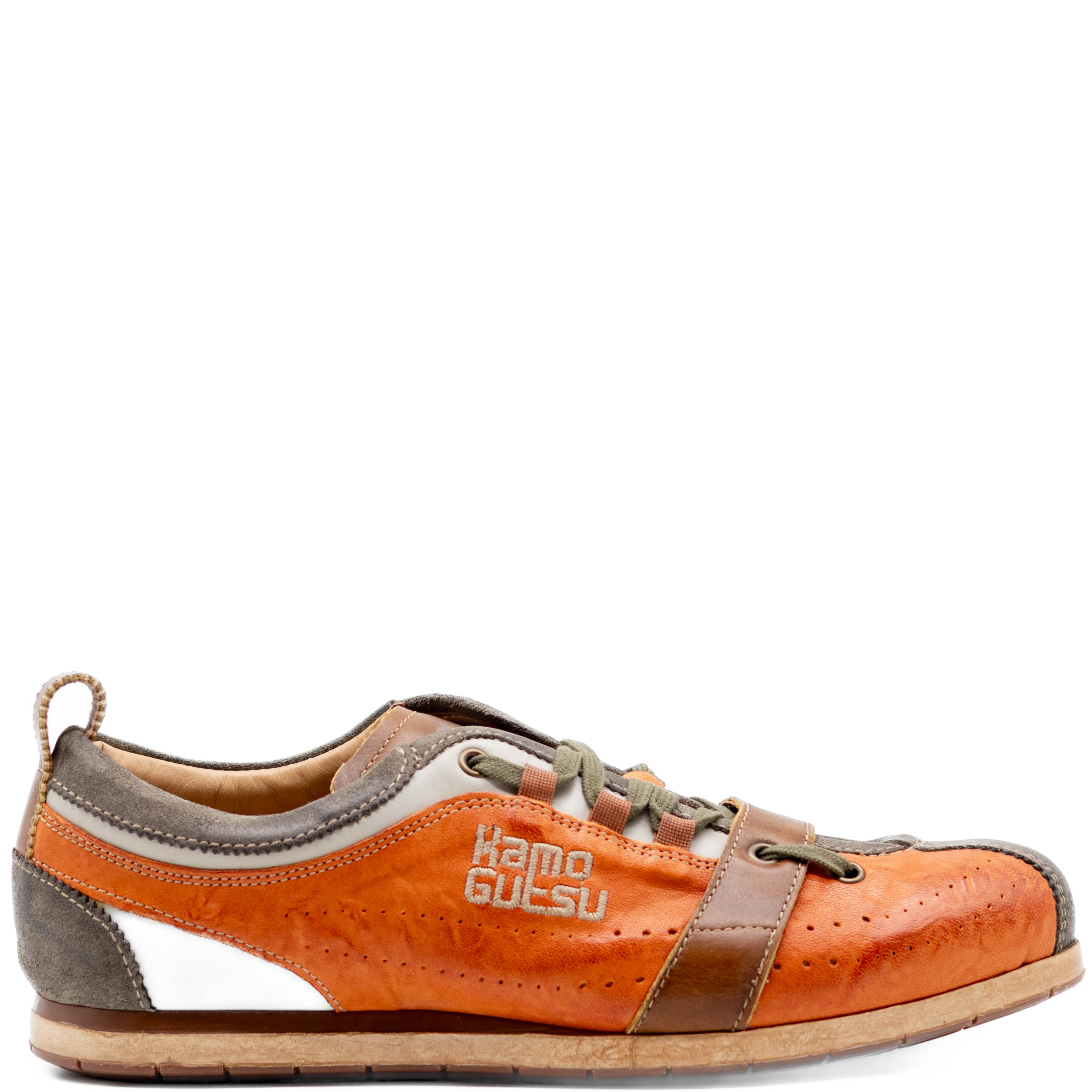 Kamo Gutsu Heren Sneakers in Oranje online kopen