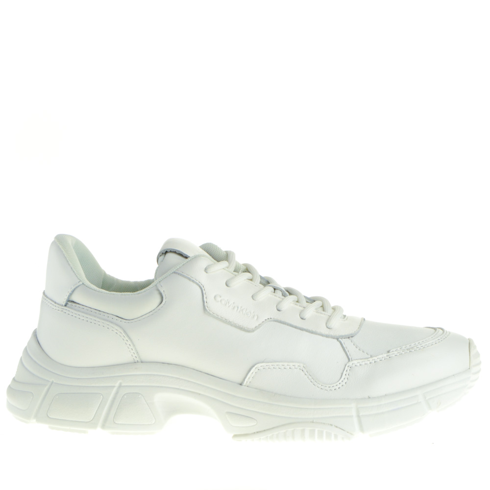 white calvin klein shoes