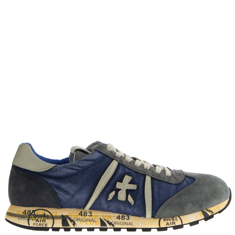 Premiata Heren Sneakers in Blauw online kopen