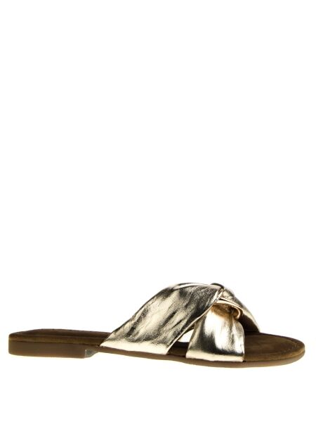 Lazamani  Lazamani Slippers Gold for Woman