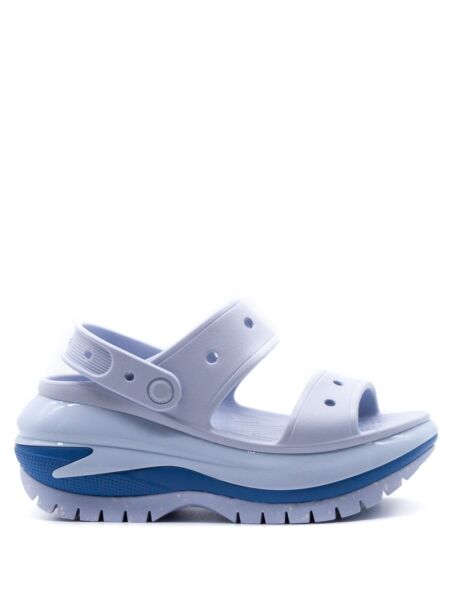 Crocs Dames slippers plateau blauw