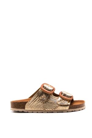 Verbenas dames slippers goud