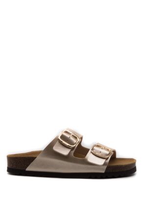 Scholl dames slippers goud