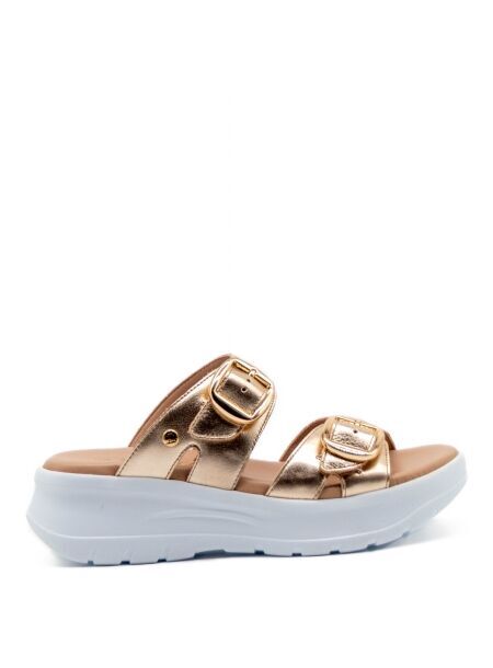 Panama jack Dames slippers goud