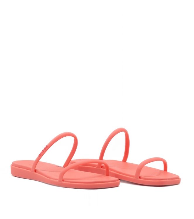 Crocs Crocs dames slippers rubberzool rose Guave Crocs Dames Slippers in Roze online kopen