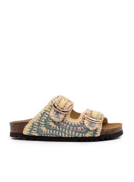 Scholl Dames slippers rubberzolen geel