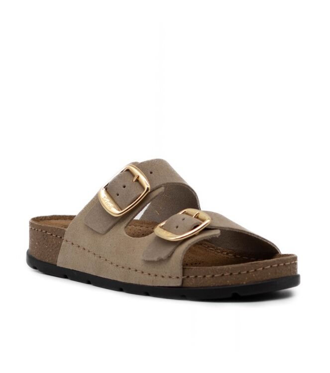 Scholl Dames Slippers in Beige online kopen 