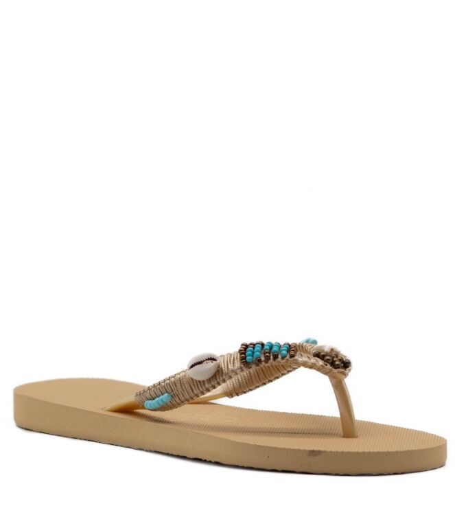 Koala Bay Koala Bay dames slippers beige Make-up 143 Koala Bay Dames Slippers in Beige online kopen
