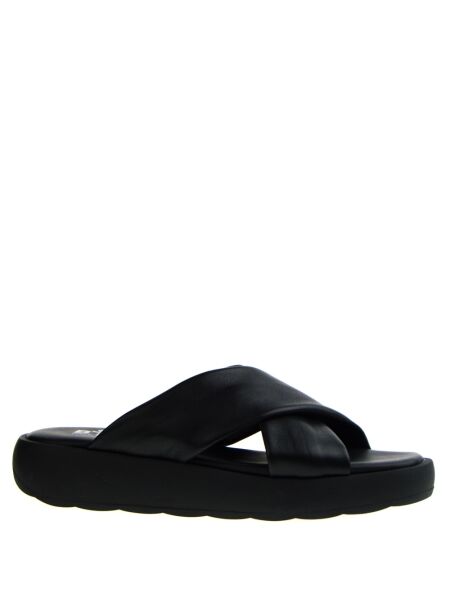 Btmr Dames slipper zwart