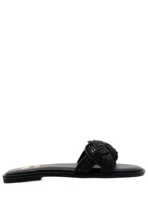 La Strada dames slippers zwart