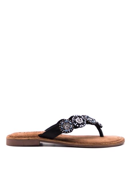 Lazamani Lazamani Slippers Black for Woman