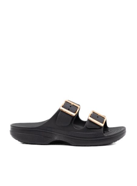 Crocs Dames slippers rubberzool zwart