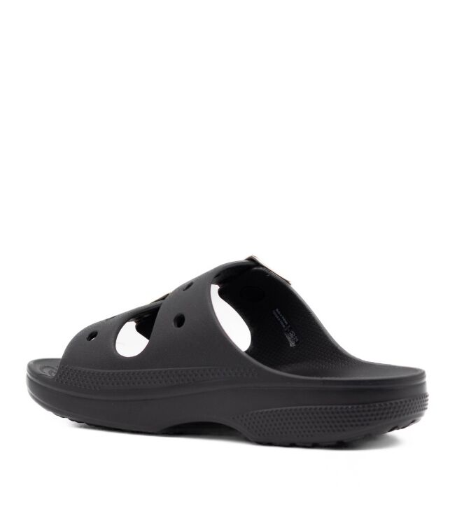 Crocs Crocs dames slippers rubberzool zwart Black Crocs Dames Slippers in Zwart online kopen