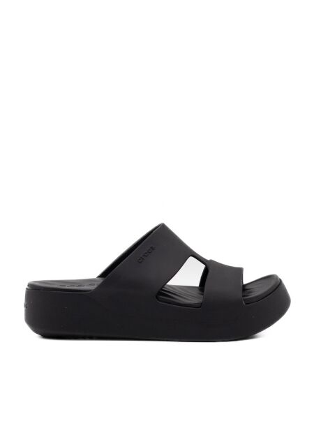 Crocs Dames slippers rubberzool zwart