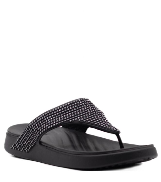 Crocs Crocs dames slippers rubberzolen zwart Black Crocs Dames Slippers in Zwart online kopen