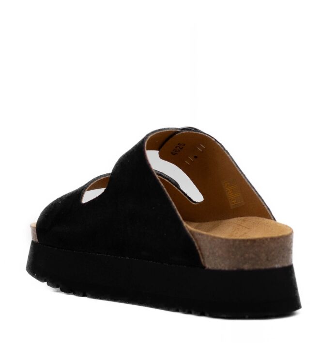 Scholl  Dames Slippers Rubberzolen Zwart 