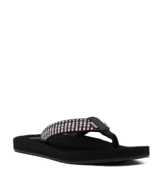 Reef Dames Slippers in Zwart Combi online kopen 