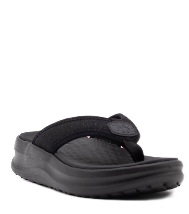 Hey Dude Dames Slippers in Zwart Metallic online kopen 