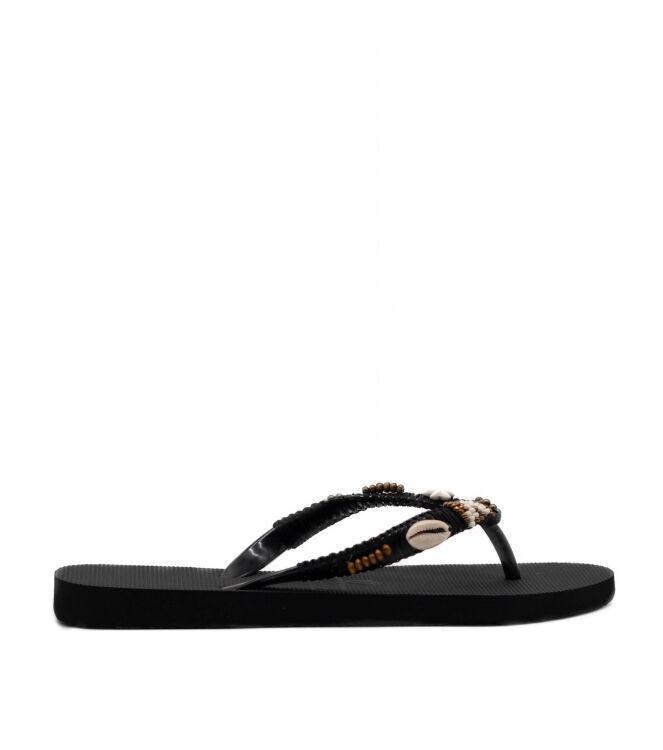 Koala Bay Koala Bay dames slippers zwart Negro 002 Koala Bay Dames Slippers in Zwart online kopen