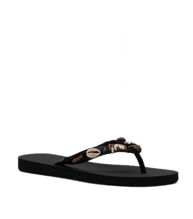 Koala Bay Koala Bay dames slippers zwart Negro 002 Koala Bay Dames Slippers in Zwart online kopen