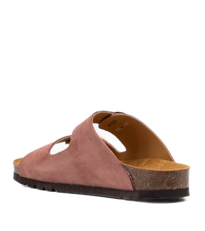 Scholl Scholl dames slippers rubberzolen rood Brick Red Scholl Dames Slippers in Rood online kopen