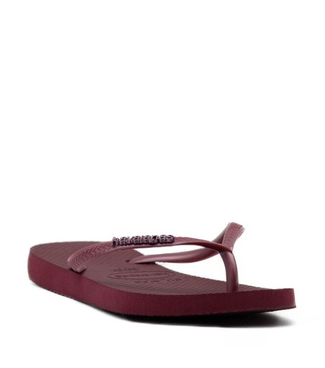 Havaianas Dames Slippers in Wijn Rood online kopen 
