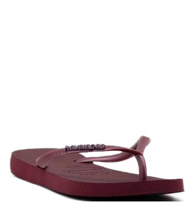 Havaianas Dames Slippers in Wijn Rood online kopen 