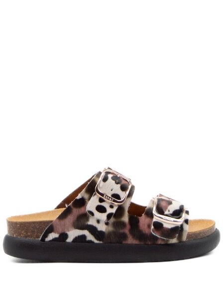 Scholl Dames slippers wit zwart