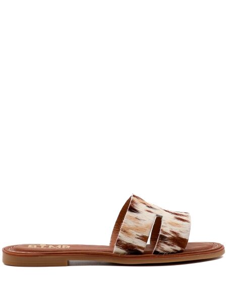 Btmr Dames slippers koeienprint