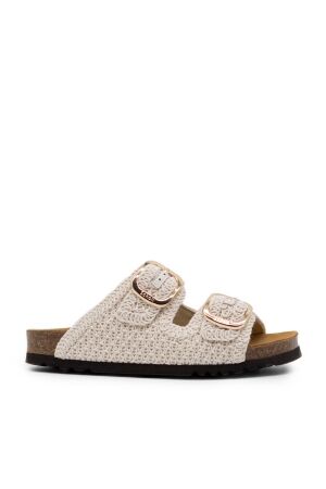 Scholl dames slippers rubberzolen wit