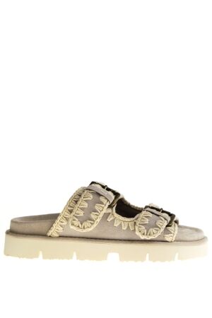 mou MOU Slippers Grey for Woman