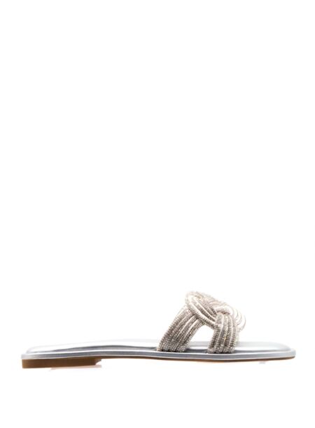 La strada Dames slippers zilver