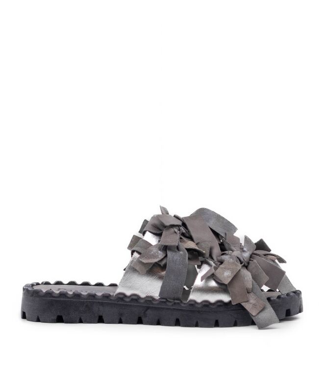 papucei papucei dames slipper rubberzool grijs Grey papucei Dames Slipper Rubberzool Grijs